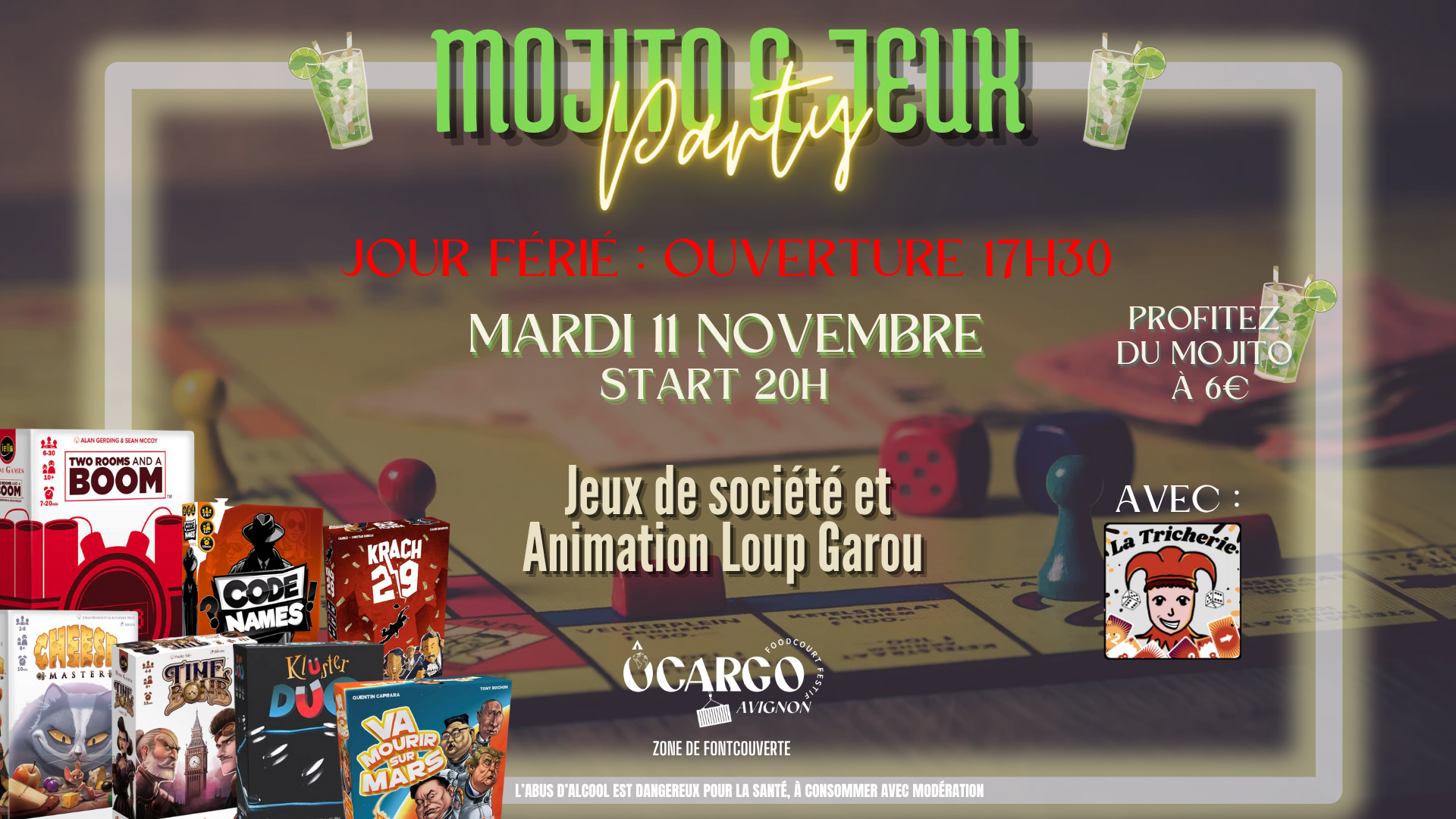 11.11 MOJITO & JEUX FB