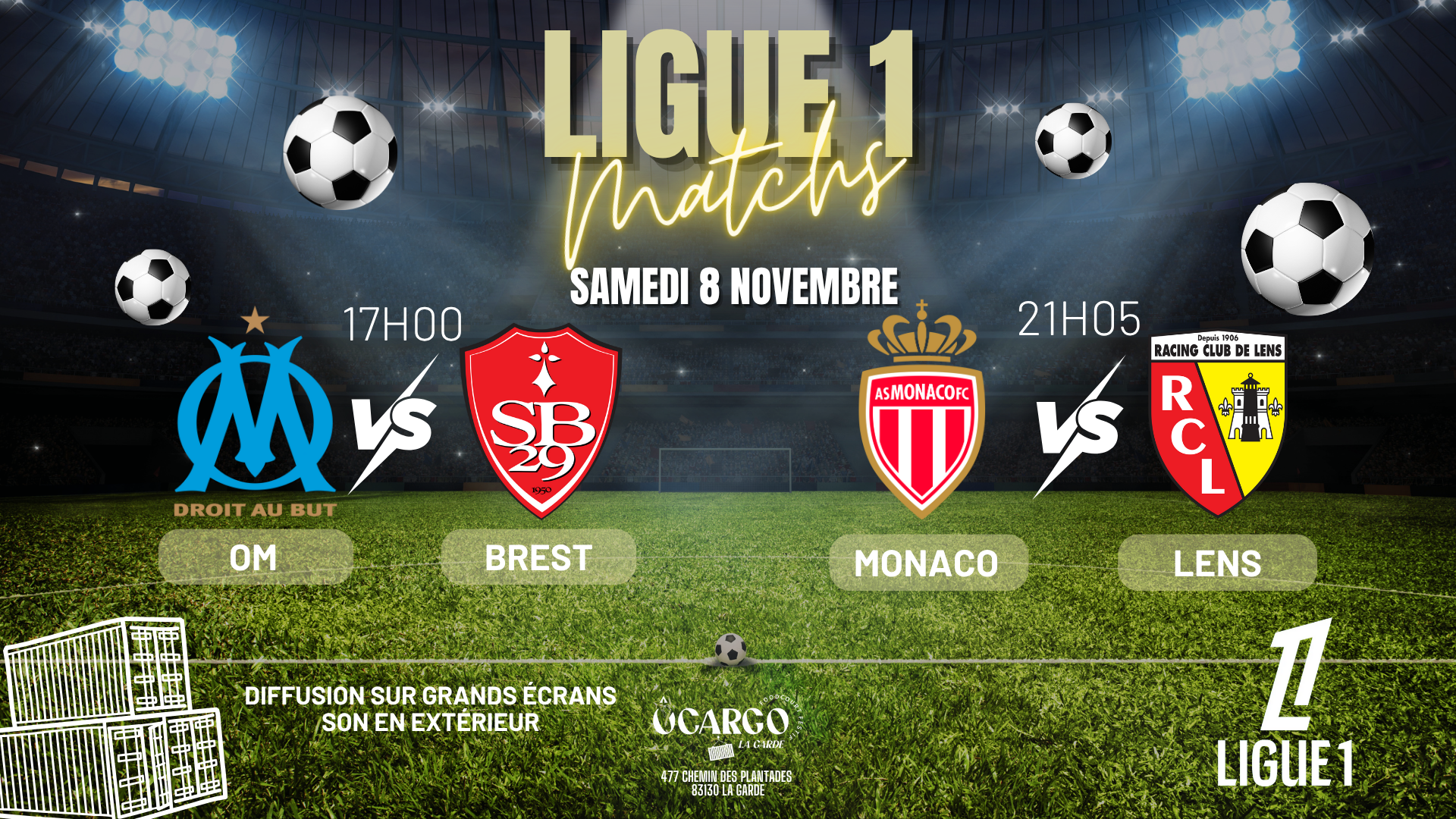 LIGUE 1 8 Nov