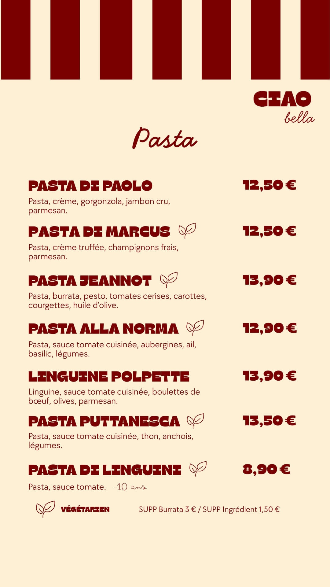 pastas