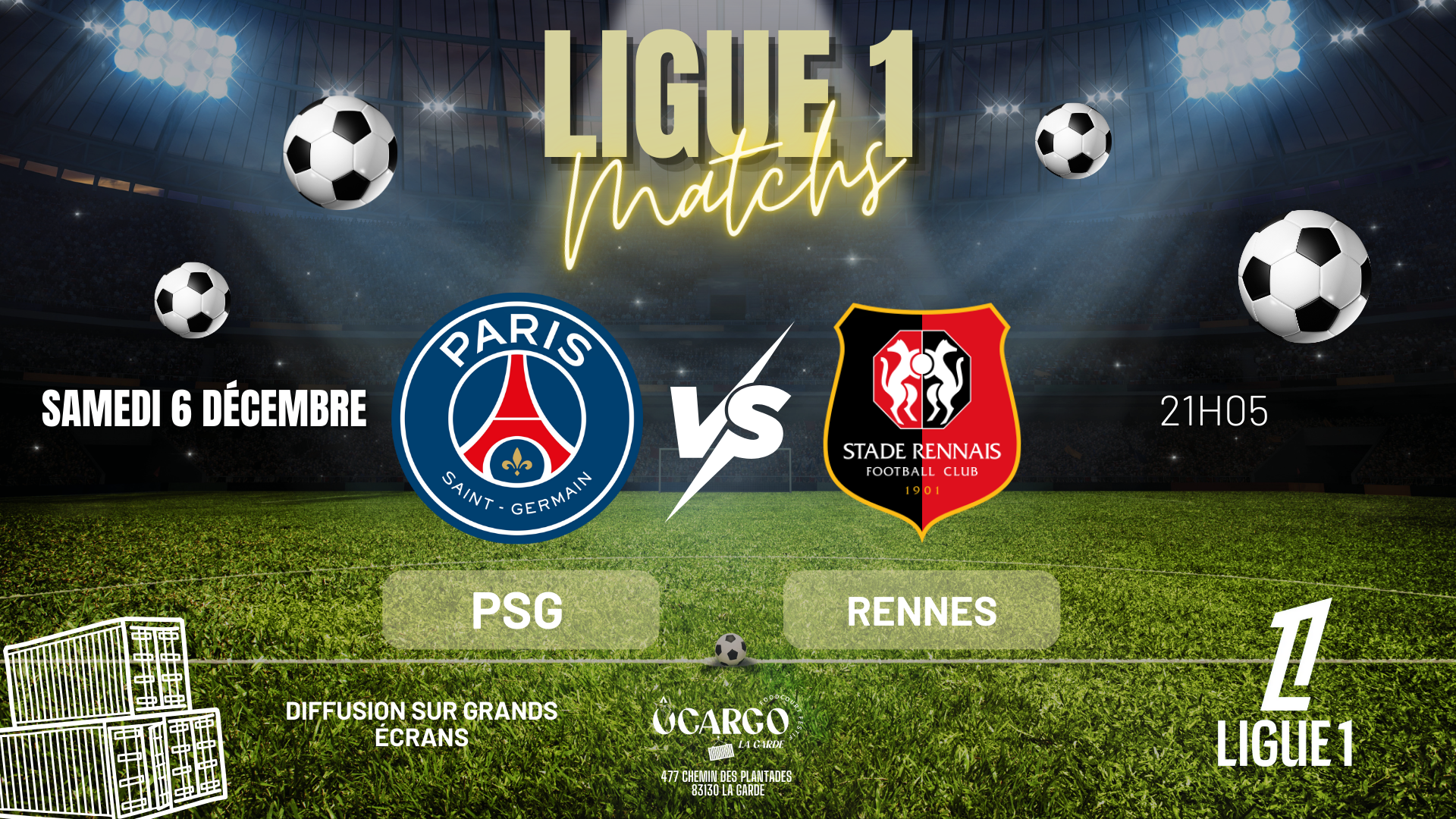 LIGUE 1 6 Dec