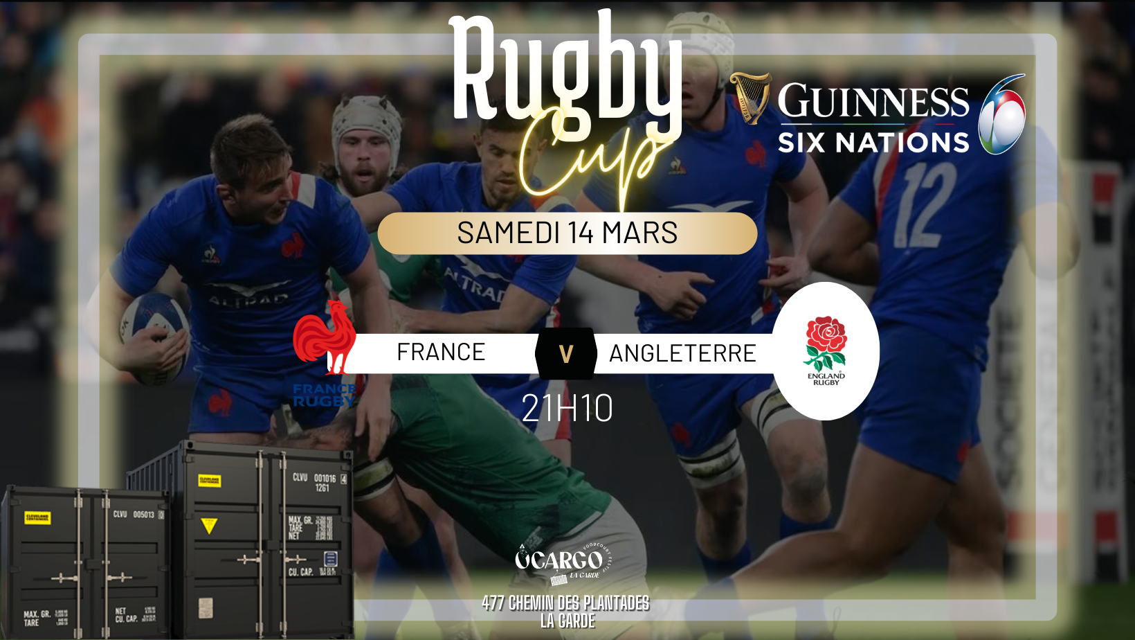 6 nations 14 Mars
