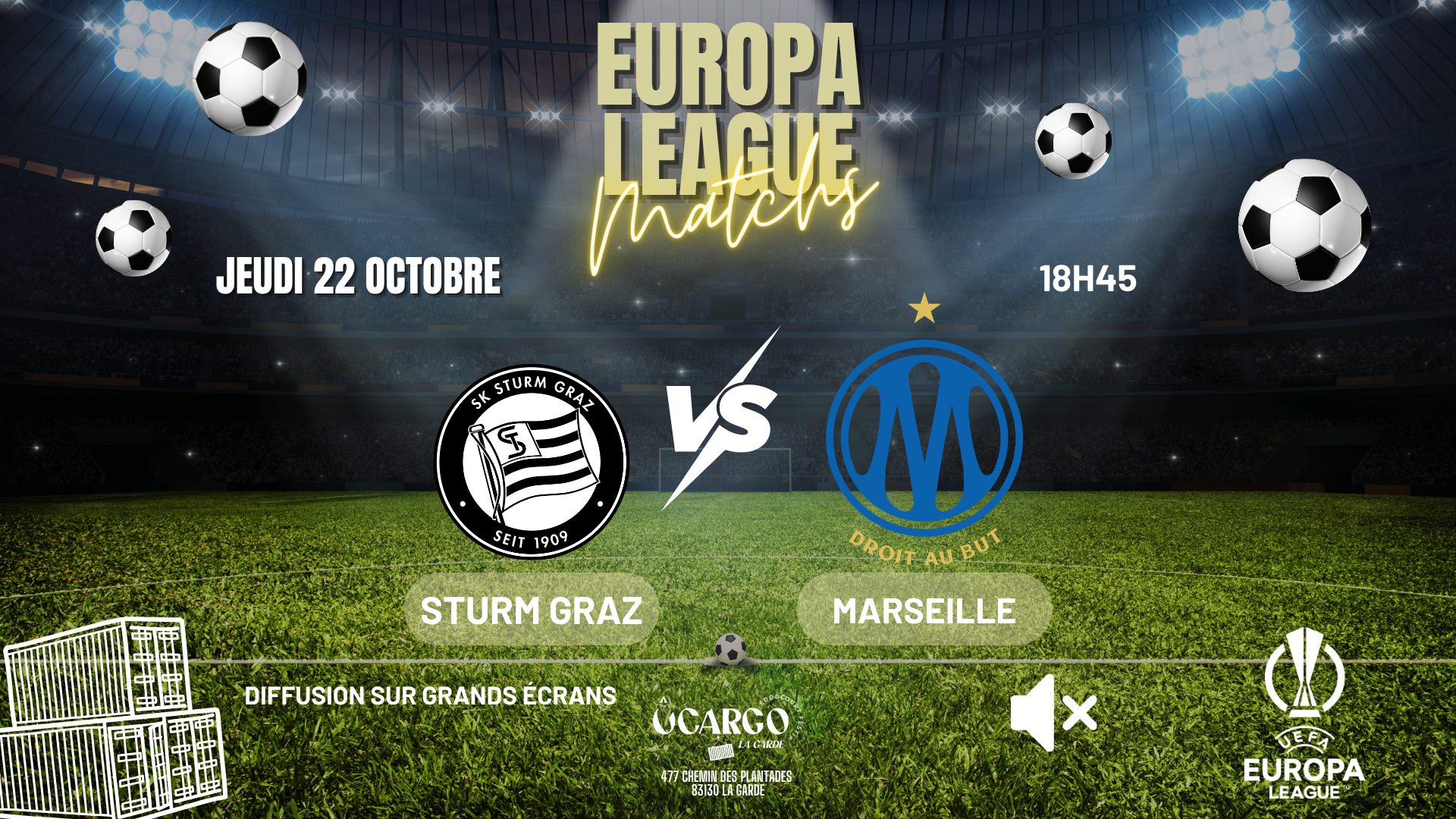 EUROPA LEAGUE 22 OCT